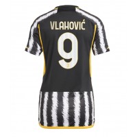 Juventus Dusan Vlahovic #9 Hjemmebanetrøje Dame 2023-24 Kortærmet